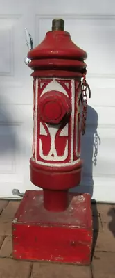 $1450 • Buy Antique Early 1900s J Thompson & Co Philadelphia Ornate Fire Hydrant Vintage