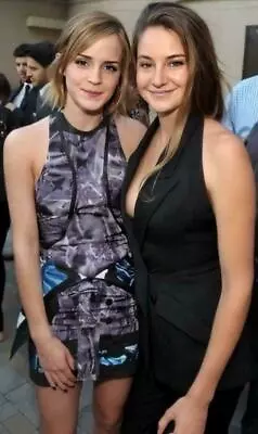 402782 Emma Watson And Shailene Woodley WALL PRINT POSTER AU • $20.85