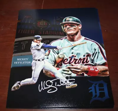 Mickey Tettleton Tigers Signed Autograph 8x10 Edit Photo • $19.99