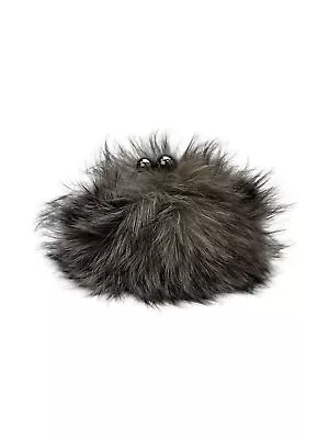 £160.02 • Buy Max Mara Women's Grey Mimi Fox Fur Kiss Lock Mini Clutch Bag NWT
