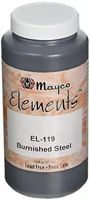 Mayco - EL119P Elements Glaze Burnished Steel EL-119 1 Pint • $31.49