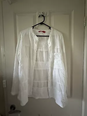 $40 • Buy Tigerlily Size 8 Summer Shirt Beach Rrp $179.95 Selling $40 