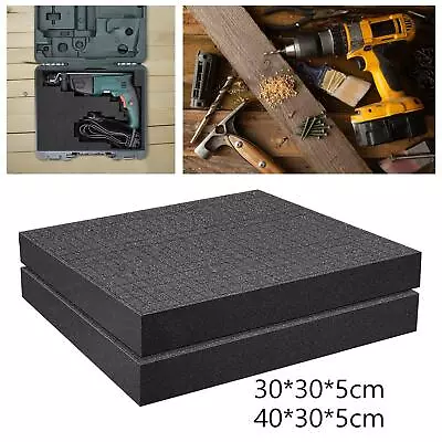 2x Pick And Pluck Foam Cube Sheet Foam For Camera Storage And Crafts Toolbox • $23.51