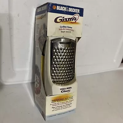 Black & Decker Gizmo Cordless Electric Cheese Grater GG200 • $21.24