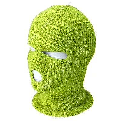 3 Hole Full Face Mask Ski Mask Winter Cap Balaclava Outdoor Beanie Tactical Hat • $7.65