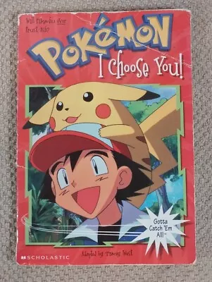 Pokémon I Choose You! Paperback Book  #1   Scholastic Pre Owned  LIKE NEW • $5