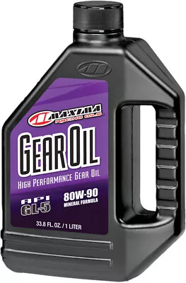 MAXIMA 80W-90 High-Performance Motorcycle ATV Gear Oil 1L • $24.28