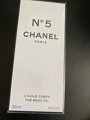 CHANEL No 5 The Body Oil 250ML Brand New In Sealed Box Genuine • $165