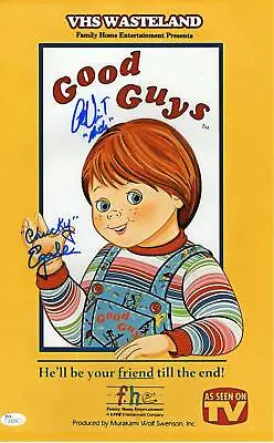 Alex Vincent & Ed Gale Autograph 11x17 Photo Childs Play Signed JSA COA • $199.99