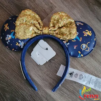 Walt Disney World Parks 50th Anniversary Loungefly Ears Minnie Mouse Headband • $17.75
