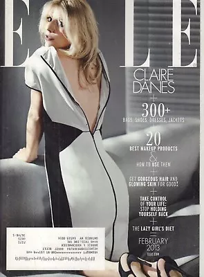 Elle Magazine Claire Danes Bags & Shoes February 2013 022018nonr • $7.79