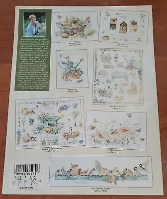 Marjolein Bastin Lanarte Gathering Birdhouse  Cross Stitch Pattern Leaflet 3170 • $26.99