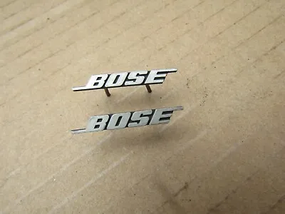 A1  Mercedes W208 W202 W210 W140 2x SPEAKER COVER BADGE LOGO BOSE Original • $30