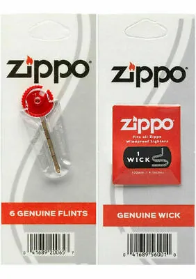 Genuine Zippo Flints &/or Wick • £3.15