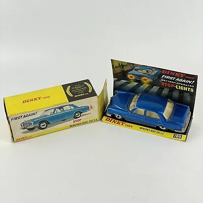 Vintage Boxed Dinky Toys No. 160 Mercedes Benz 250 SE S.E. Blue • $82.09