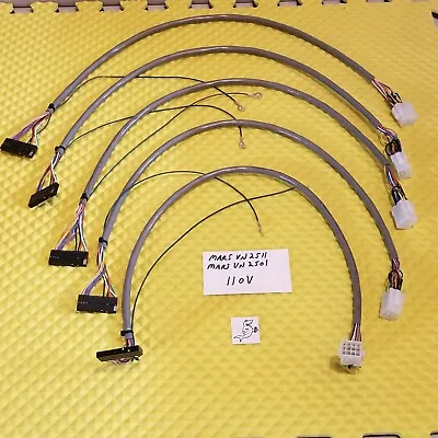 (5) MARS VN2511 / VN2501 BILL VALIDATOR To TRC-6800H&COINCO COIN MECH CABLE 110v • $99.99