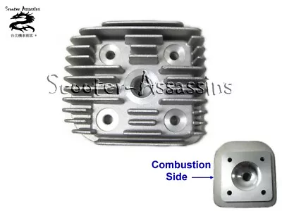 50cc CYLINDER HEAD For SUZUKI  Sepia 50 AJ SECMA FUNTECH Qpod ZZZR MORINI • $35.06