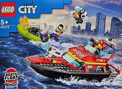LEGO CITY: Fire Rescue Boat (60373) • $30