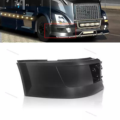 Fit For 2004-2015 Volvo VNL Truck RH Passenger Side Bumper Extension Black • $123.50