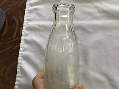 Richmond Dairy Virginia Vintage Pint Glass Milk Bottle • $27.95