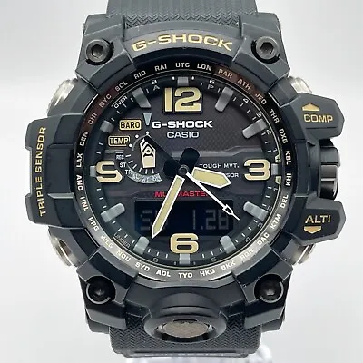 CASIO G-SHOCK Mudmaster  Men's Black Quartz Watch GWG-1000-1AJF • $339.90
