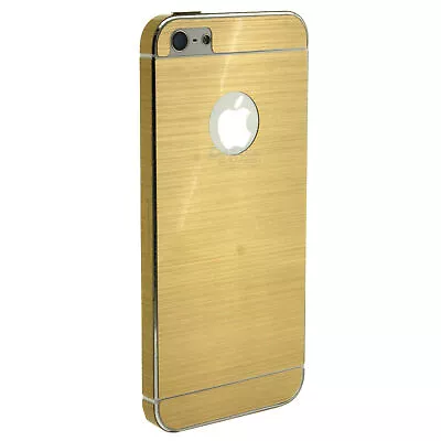 Pack 2 For IPhone 5 5S Luxury Champagne Gold Full Body Wrap Decal Skin Sticker • $1.39