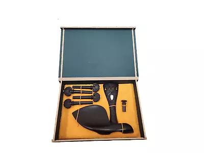 Violin Parts Set Ebony Accessories Grate Gift • $69.99