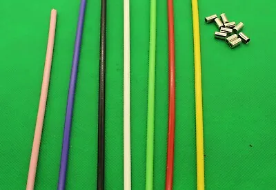 5mm Cycle Bike Brake Outer Cable Housing 7 Colours + Ferrules • £5.05