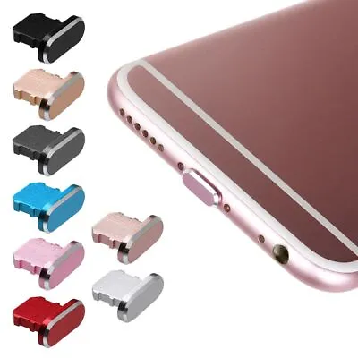 Anti Dust Plug Charging Port Cap For IPhone 11 Pro Max X XR Max 8 7 6S Plus • £2.88