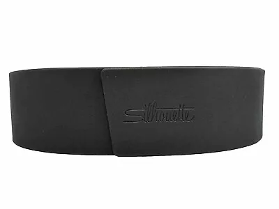 NEW Silhouette 1 7/16”Grey Hard Flip Open Eyeglasses Case Magnet Closure • $23.99