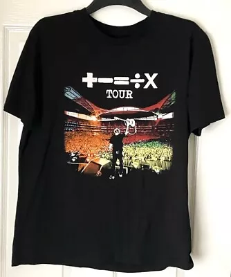 Ed Sheeran Black World Tour Concert T Shirt 2022 Organic Cotton Belfast Dublin • £13.99