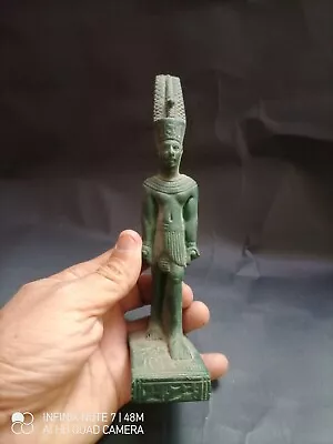 Ancient Egyptian Antiques God Of The Sun Amun-Ra Statue Pharaonic BC • $65