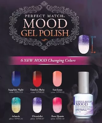 LeChat Mood Color Changing Soak Off Gel Polish Matching Duo (01 - 60) Pick Any • $15.99