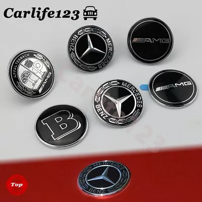 For Mercedes-Benz Front Emblem Logo For C-class E-class C180 C200 E260 E300L • $18.29