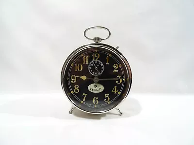 Antique Mechanical Veglia Italy Alarm Clock Pendulum Watch Italy • $90.57