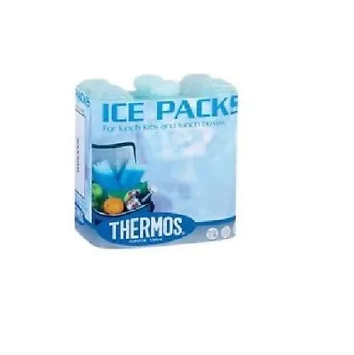 Thermos Pack Of 2 Mini Ice-Packs Blocks Ideal For Lunch Boxes 2 X100g • £4.98