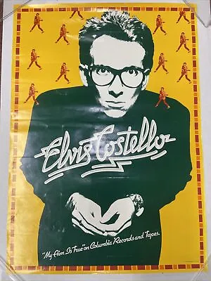 Elvis Costello My Aim Is True Vintage Original 1977 Tour Poster  • $99.99