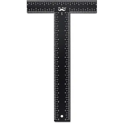 T Square T Ruler 12 Inch Metal Ruler T Square Ruler Drafting Tools Architec • $18.11