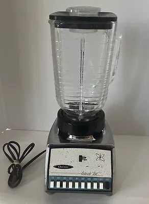 Vintage MCM Osterizer Galaxie Ten Blender Model# 641 - 10 Speed Works • $45