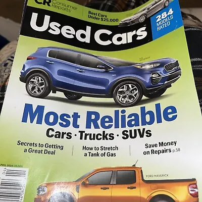 Consumer Reports Used CarstrucksSUVs Magazine  April 2024 284 Models Rated • $12.99