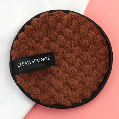 Cleansing Pads Make Up Remover Reusable Face Facial Sponge Cleaner Microfiber • £2.70