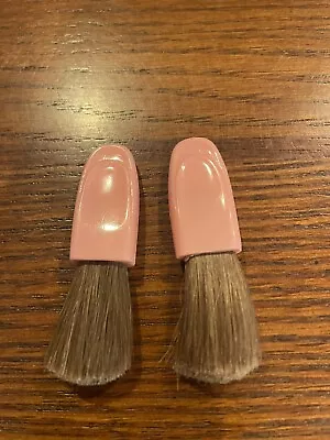 $13.73 • Buy VINTAGE MARY KAY MAKE UP EYE/ Blush/ BRUSHES 2” PERFECT ! 