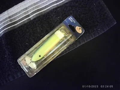 Mann's Two-Fer Vintage Topwater Lure Chartreuse/Blue • $6.99