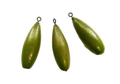FISHING WEIGHTS - ARSLEY BOMBS - ALL SIZES 4g To 14g  Pack Of X 5 • £3.59