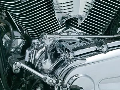 $75.59 • Buy Kuryakyn Chrome Base Cylinder Engine Case Cover Accent Harley Softail 2007-2017