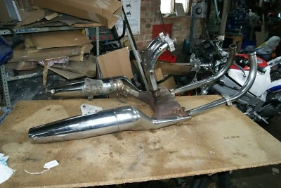 $281.70 • Buy 1986 Honda V45 Magna VF750C Complete Exhaust System Stock No BBB 80020E