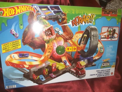 $32 • Buy 🔥 Hot Wheels 1:64 Gtt94 Gorilla Slam Playset - 81960081 *nib*