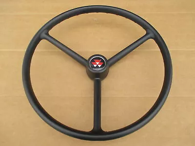 Steering Wheel + Cap For Massey Ferguson Mf 135 200 240 250 35 To-35 • $36