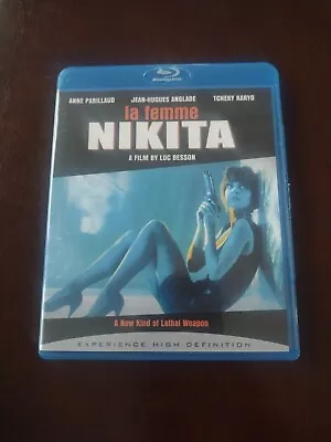 La Femme Nikita | Blu-ray Disc  Anne Parillaud & Jean-Hugues Anglade • $14.99