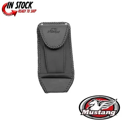 Mustang Tank Bib W/ Pouch Synth Leather For 06-12 Kawasaki VN900 Vulcan • $87.40